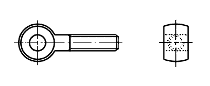 Augenschraube DIN 444 