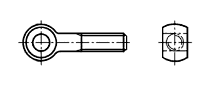 Augenschraube DIN 444B