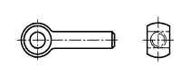 Augenschraube Rohling DIN 444B