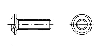 Inbus ® Innensechskantschraube