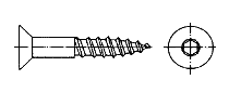 Inbus ® / Innensechskantschraube Senkkopf