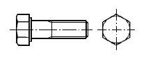 Sechskantschraube DIN 931