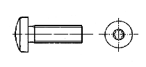 Torx ® / Innensechsrundschraube DIN 7985 