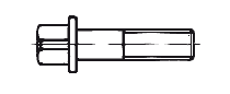 Vierkantschraube mit Bund DIN 478 